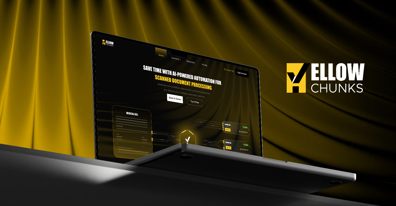 YellowChunks brand banner